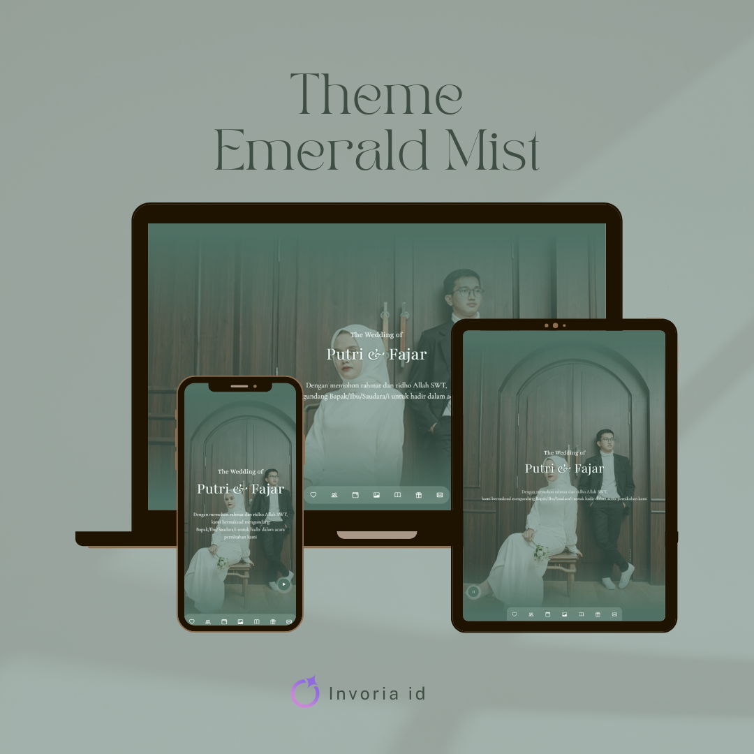 Elegant Emerald Mist