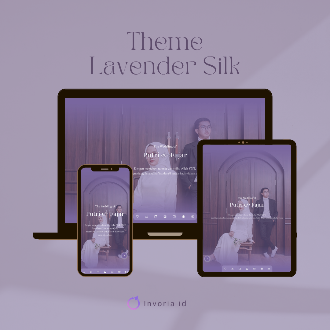 Elegant Lavender Silk