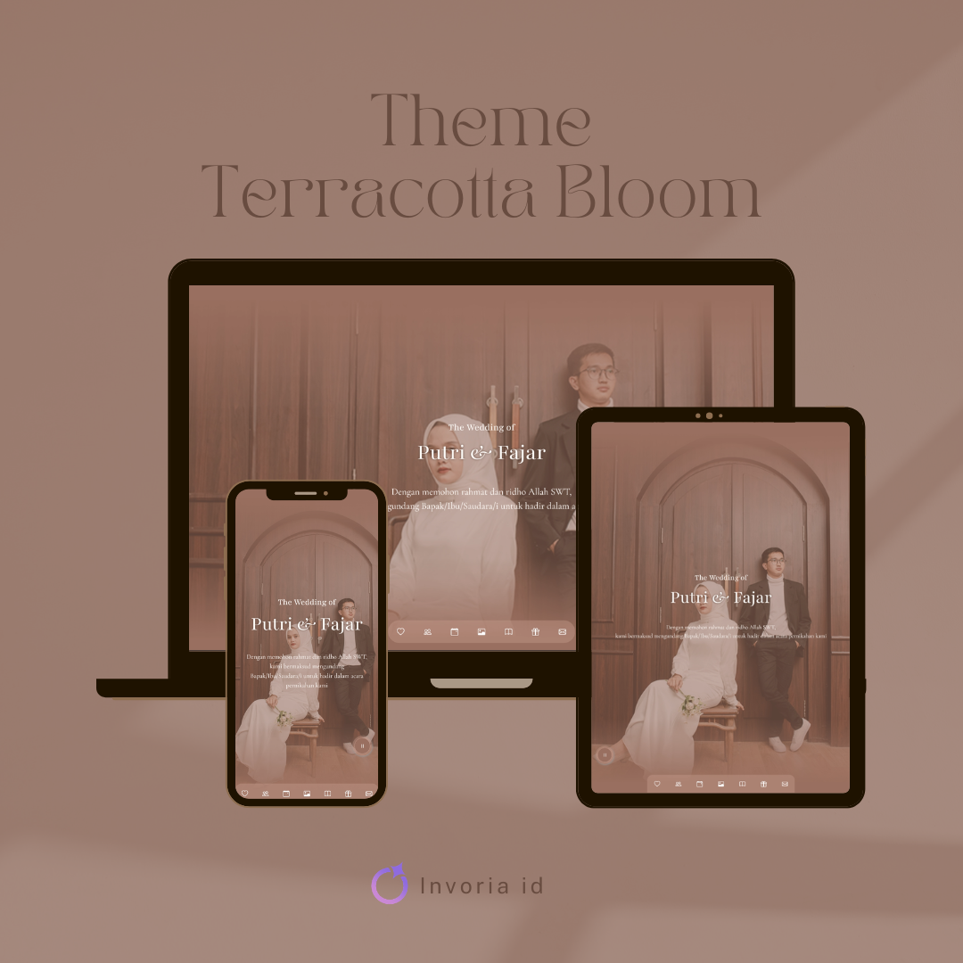 Elegant Terracotta Bloom